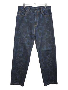 Carhartt WIP Duck Landon Pant in Blue Camo Duck Men's Size 32x30